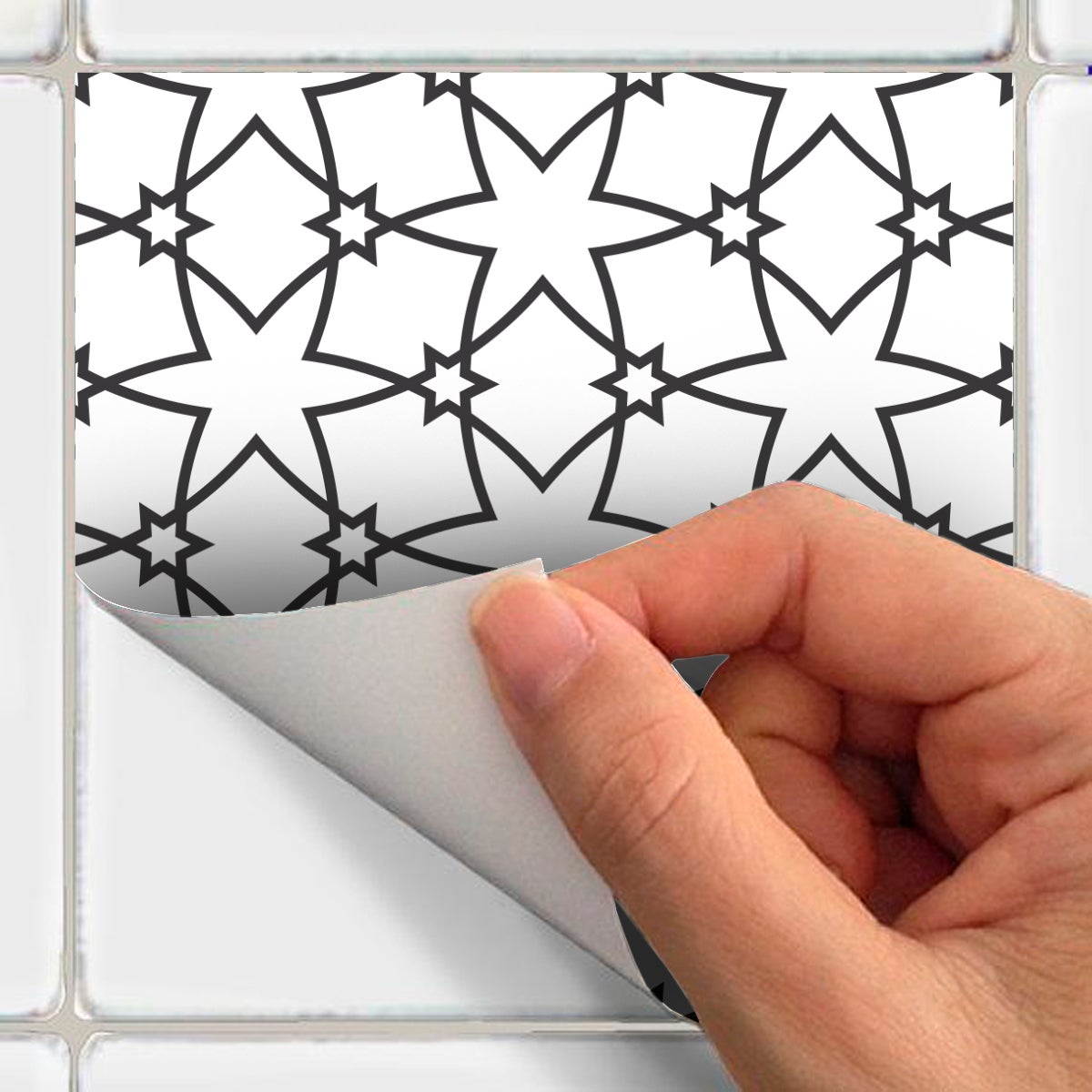 9 adesivo piastrelle orientale Ghabou - Sticker adesivo - adesivi murali - 9stickers15x15cm - 5