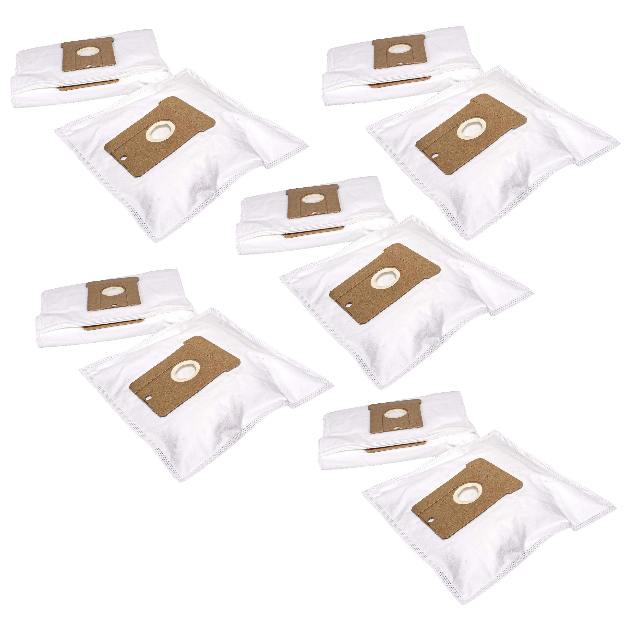 vhbw 50x Sacs compatible avec Thomas Premium aspirateur - microfibres non tissées, 28cm x 18,5cm, blanc - 2