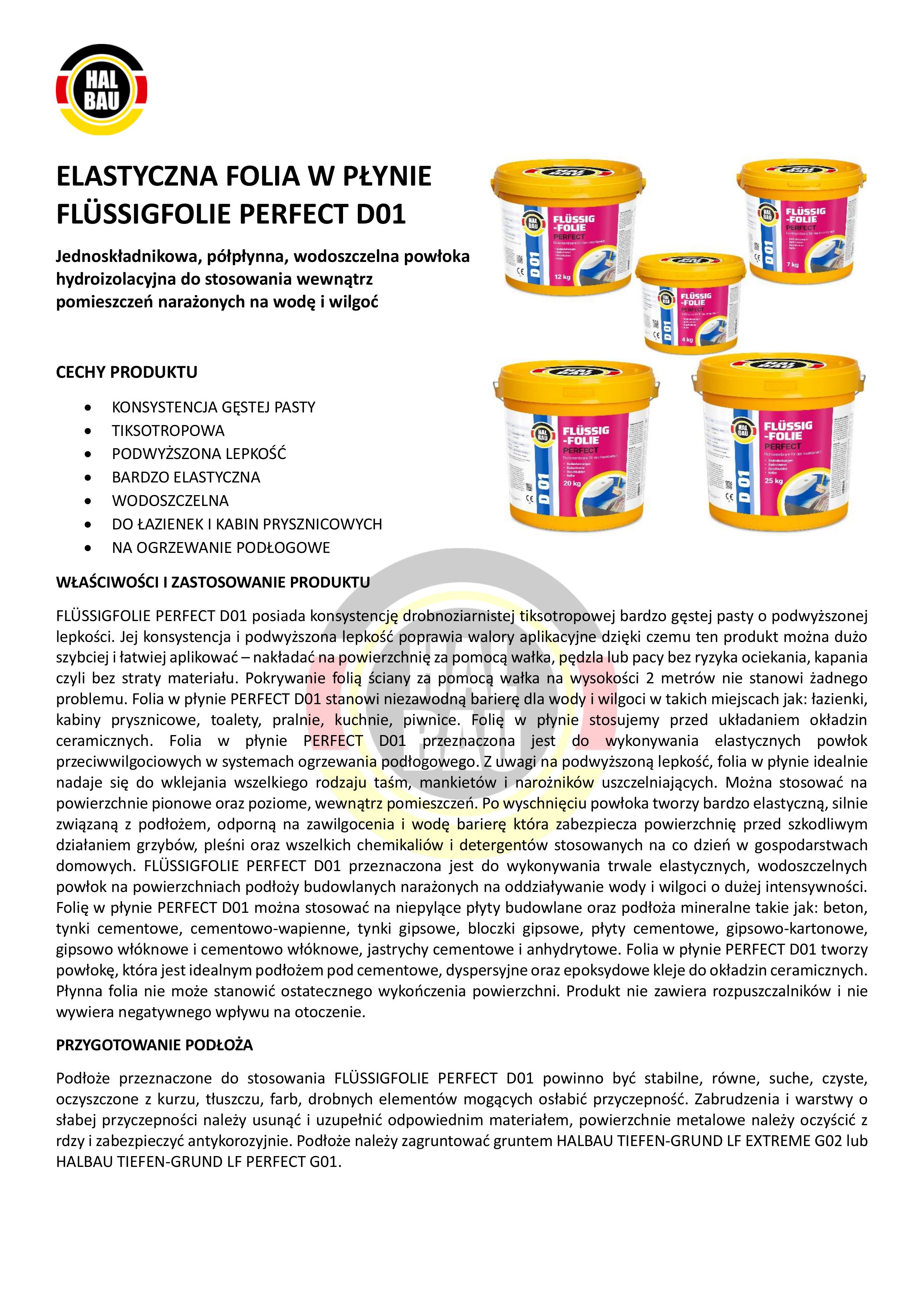 Film liquide Perfect étanchéité salle de bain membrane d'étanchéité + rouleau peinture 10cm D01 - 20KG - 5