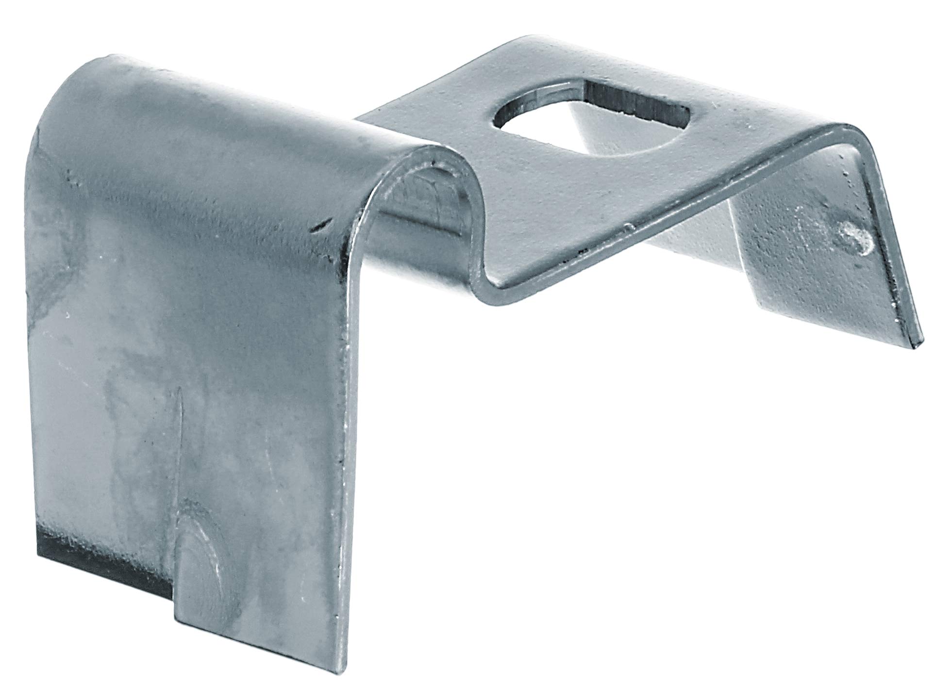 Alberts 137465 Placca da suolo, con foro oblungo, da annegare nel calcestruzzo, zincata gialla, 40 x 50 mm - 2