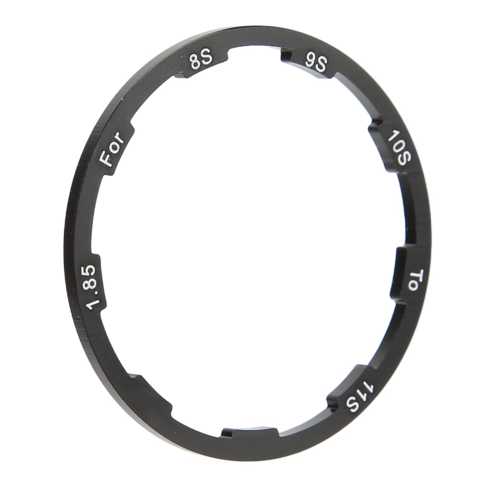 1.85mm mountain road bike volante hub espaçador suporte inferior eixo arruela junta - 9