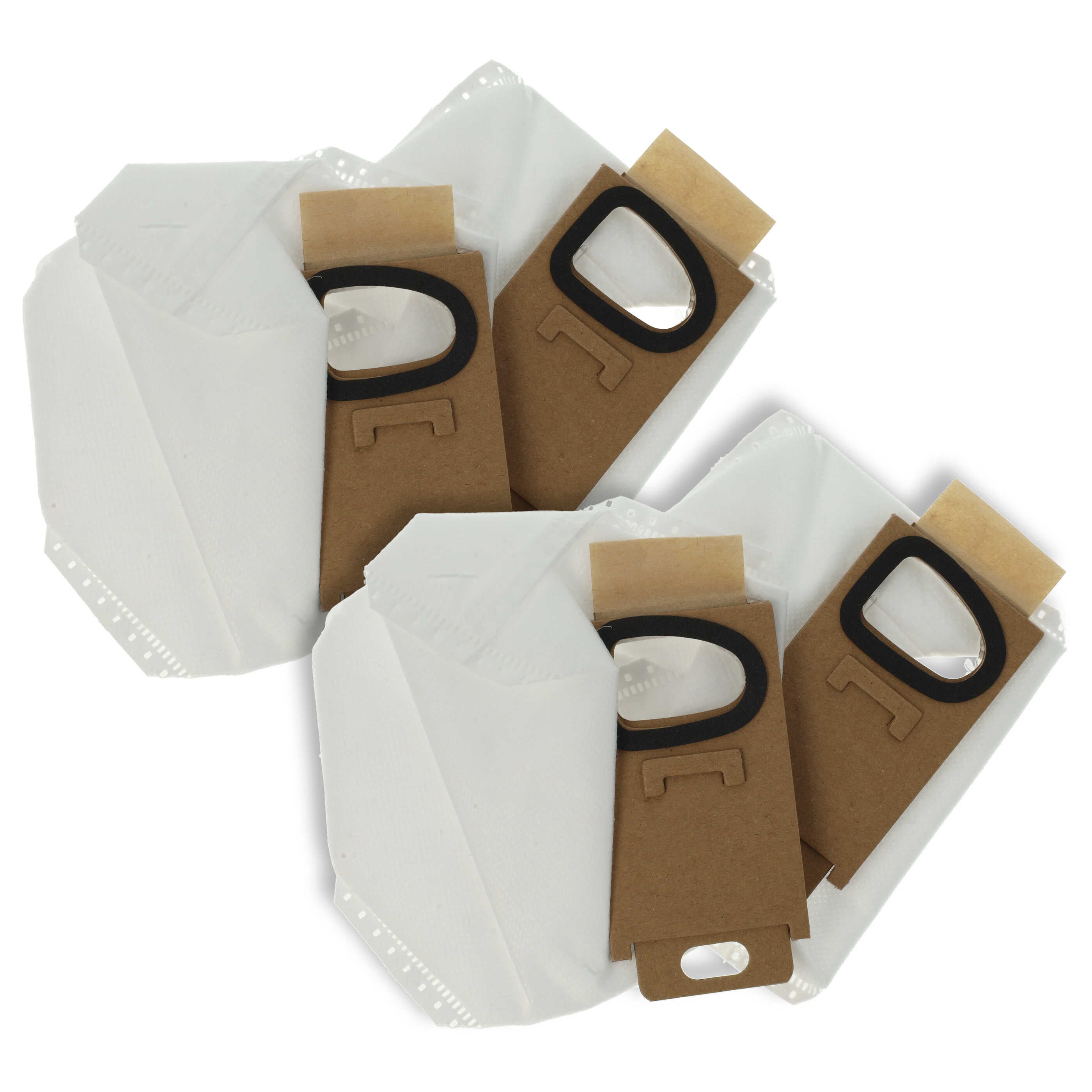 Vhbw 5 Sacchetti Carta Per Aspirapolvere Compatibili Con Bosch AdvancedVac 20 – 85,4 X 26,9 Cm (Marrone)
