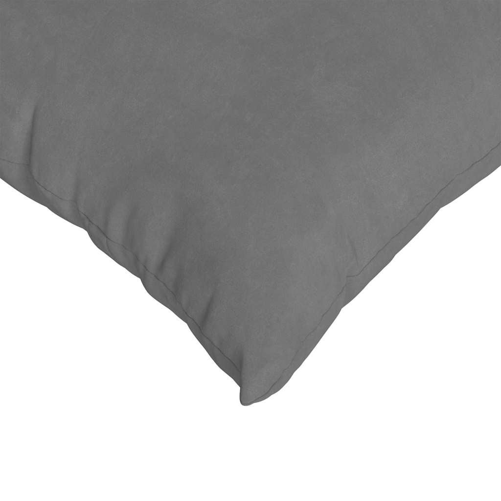 Coussins de canapé 2 pcs Gris foncé 50 x 50 cm tissu vidaXL - 7