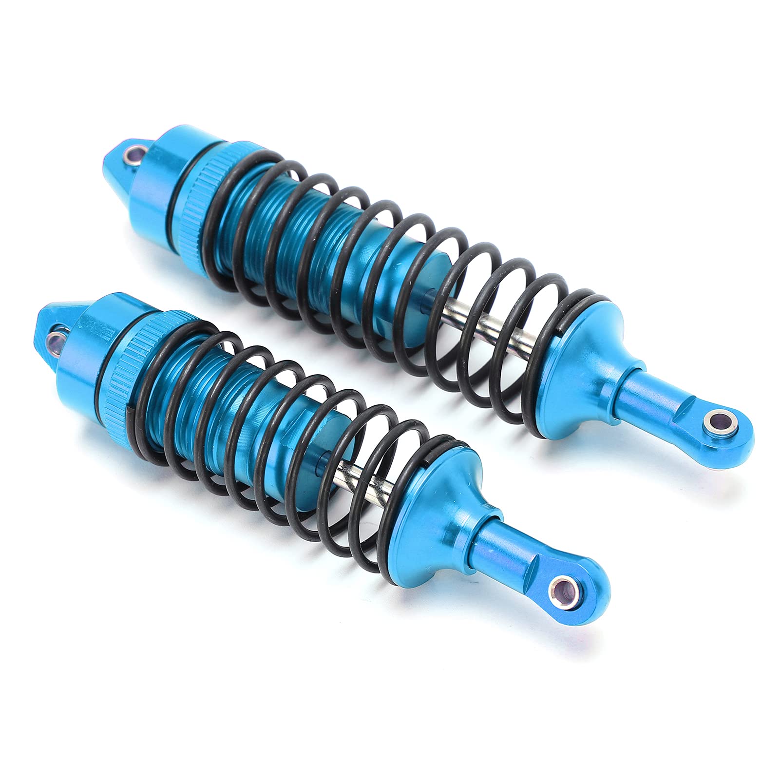 Set ammortizzatori anteriori posteriori per Traxxas Slash 4x4/Huanqi 727 Mountain Rat Truck (blu) - 9