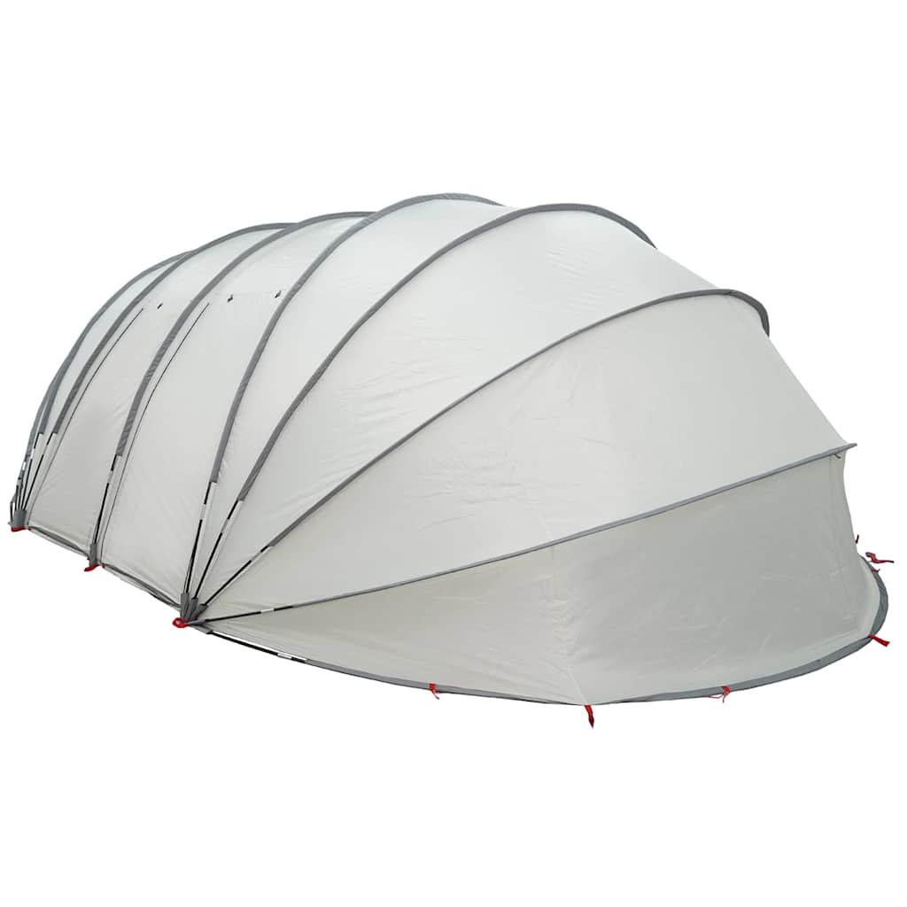 vidaXL Dôme de tente de piscine Gris 538 x 440 x 204 cm - 8