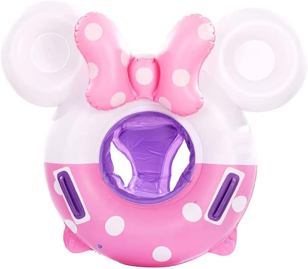 Gilet De Natation Gonflable Enfant Anneau De Piscine Rose - Flottabilité Sûre Pour 2-6 Ans