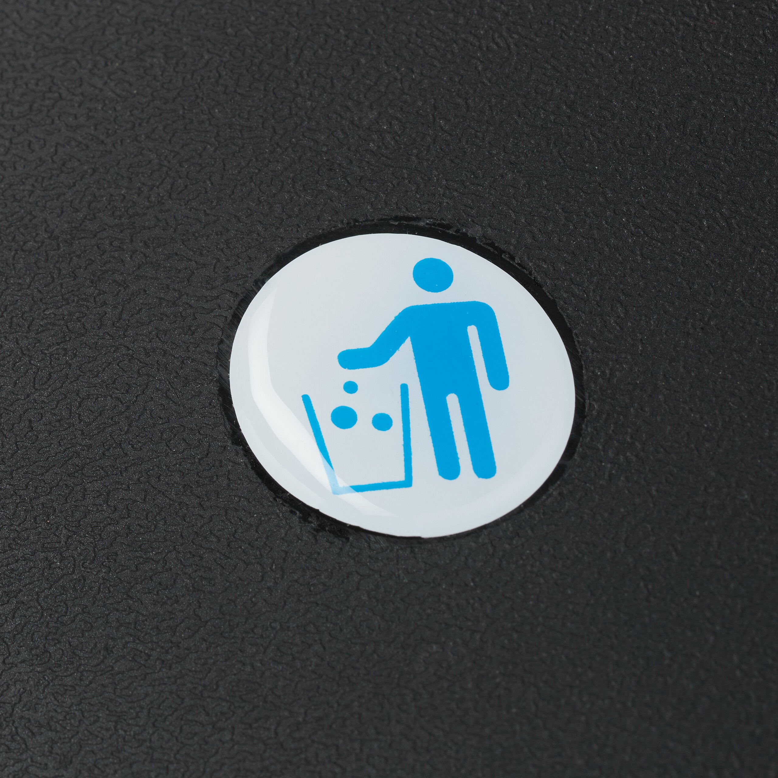 poubelle encastrable coulissante, 2 bacs, système de trie pour le sous-évier, 2x8 l, 35,5 x 25 x 47 cm, noir, Relaxdays - 9