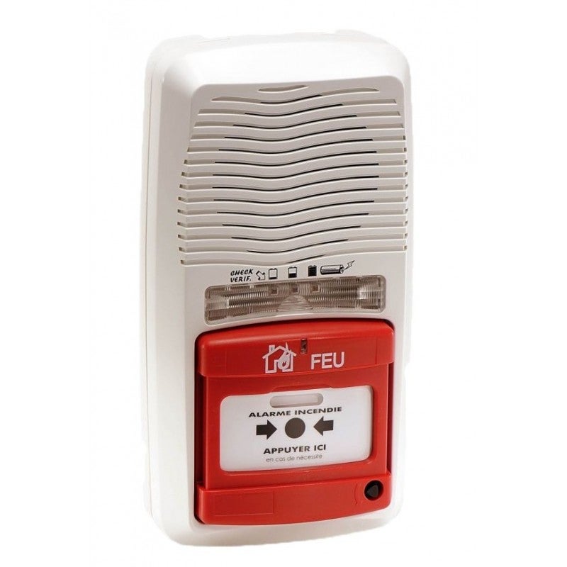 Alarme incendie de type 4 Lifebox | Leroy Merlin