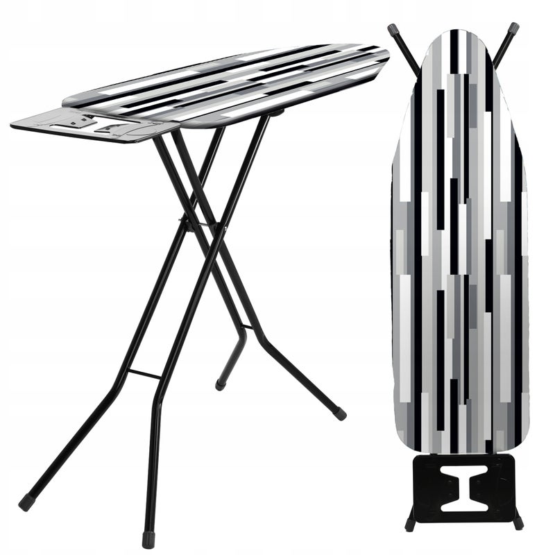 DESKA DO PRASOWANIA SKŁADANA 120x38cm LEKKA UCHWYT NA ŻELAZKO STANDARDOWA