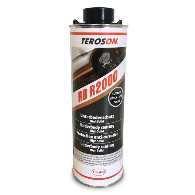 ANTIGRAVILLONNAGE TEROSON RB R2000 ANTI-CORROSION BLACKSON 1KG - NOIR