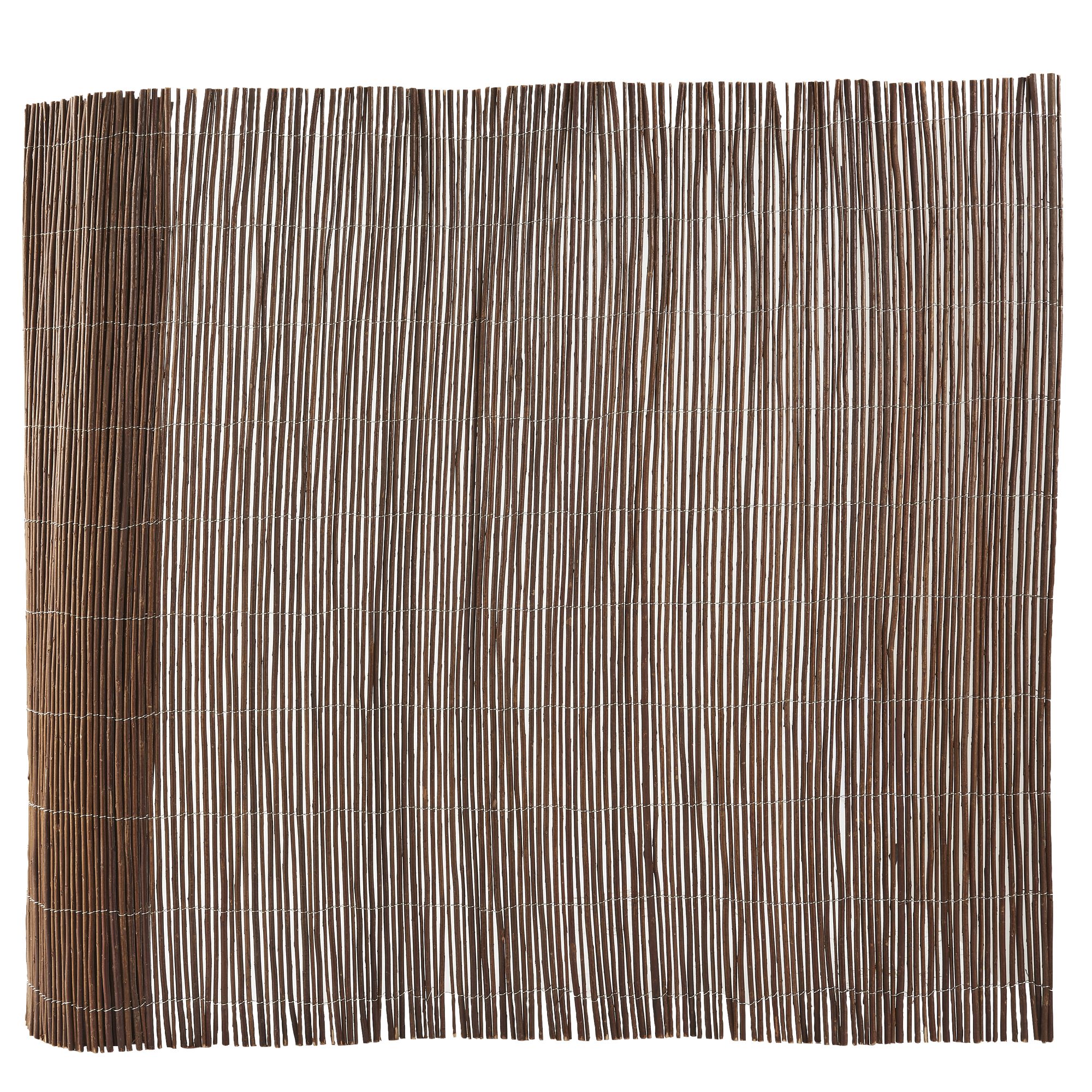 Canniccio in vimini decorativo, naturale, 1,6 kg/m², H.1 x L.3 m, NATERIAL - 7