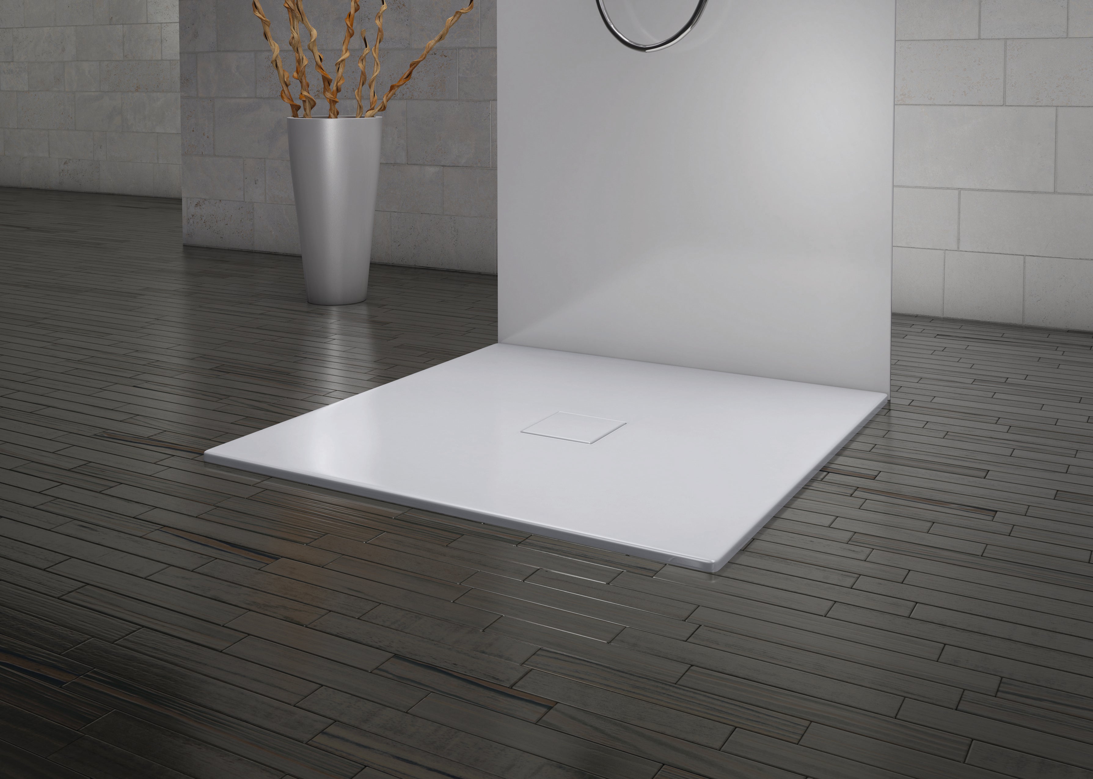 KALDEWEI CONOFLAT 860-2 90x160cm avec support polystyrène, 467648043001, Farbe: noir mat 100 - 3