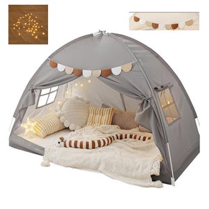Tente De Lit Géante Pour Enfants – Dôme Douillet – Jusqu’à 5 Enfants – Facile à Monter – Cadeau Fille Garçon