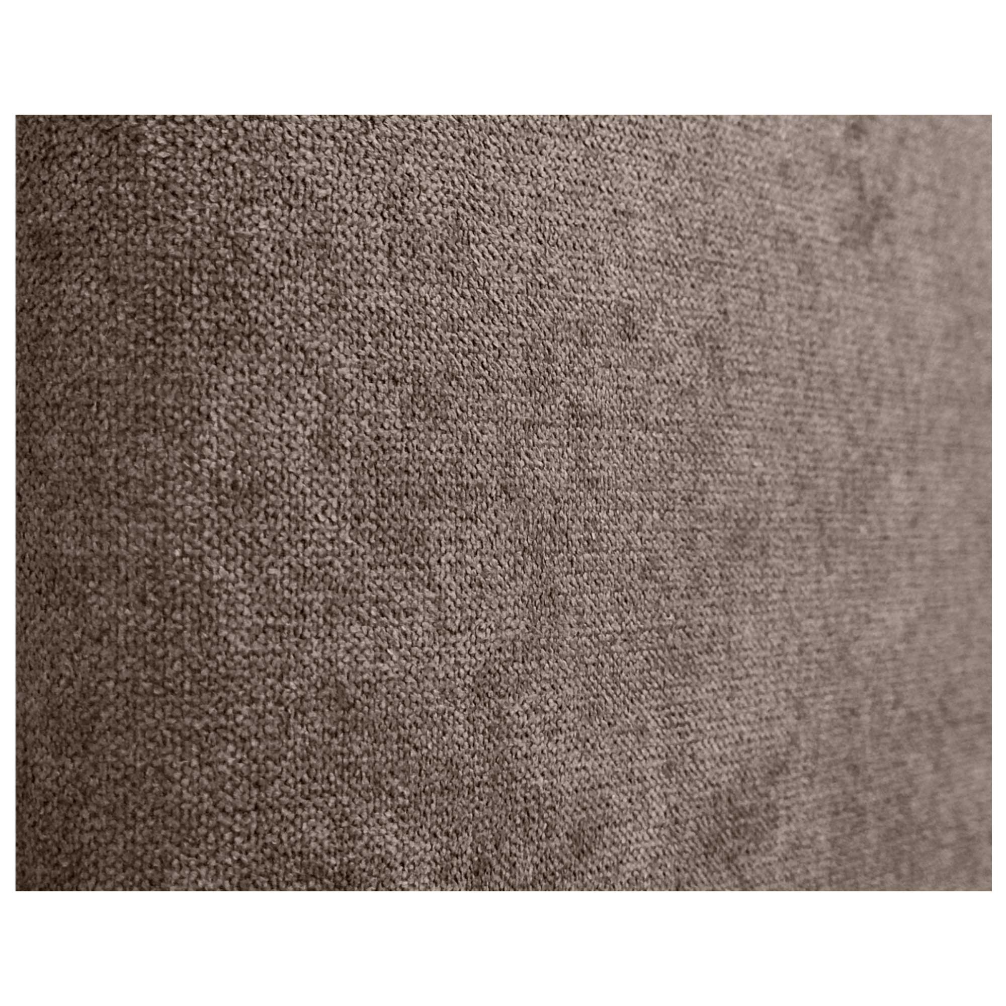 DHOME Cabecero de Tela AQUALINE Liso cabeceros Cabezal tapizado Cama Lujo (Tela Marrón, 135cm (Camas 120/135/140)) - 2