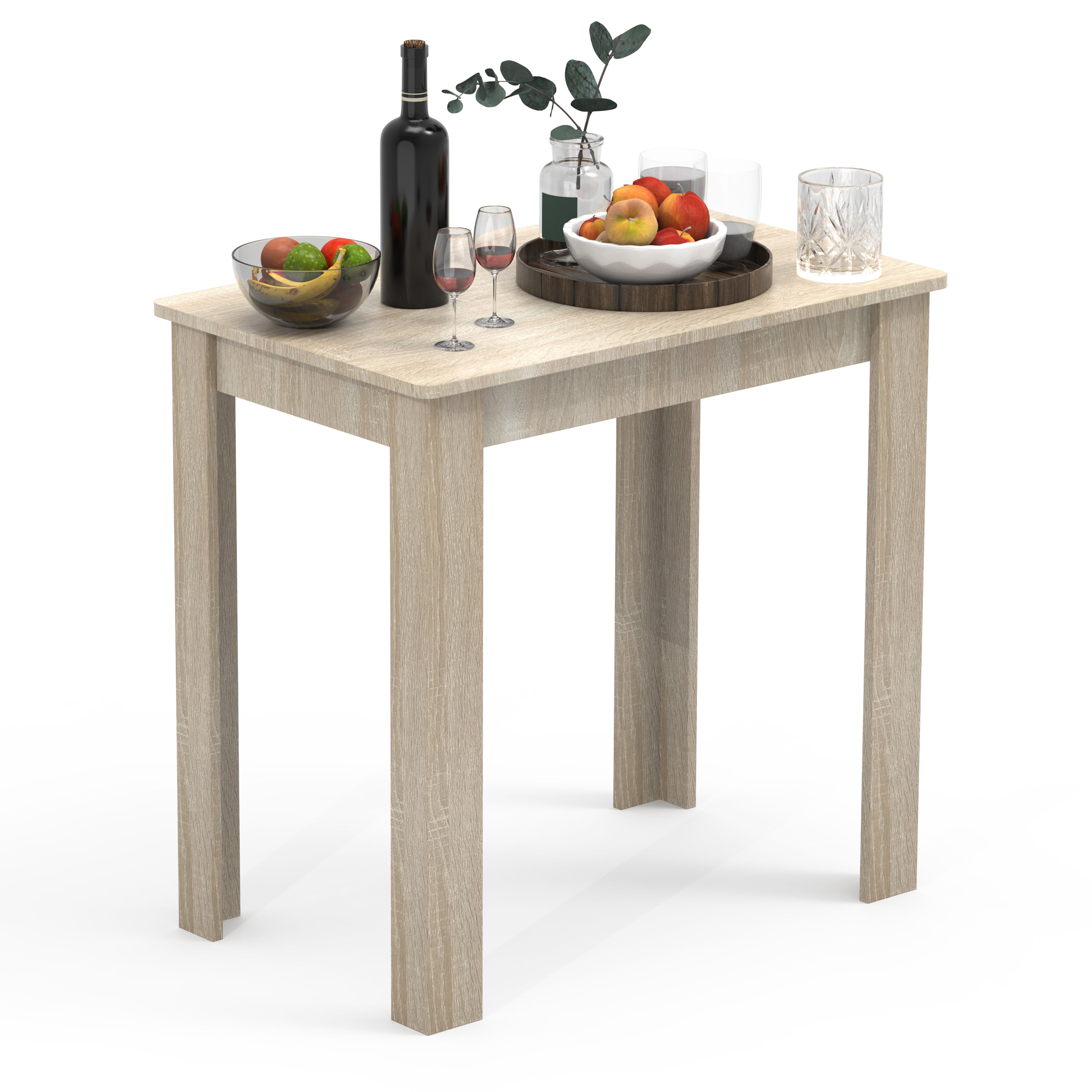 Stół do jadalni Esal Sonoma Oak W. 76 x S. 80 x G. 50 cm