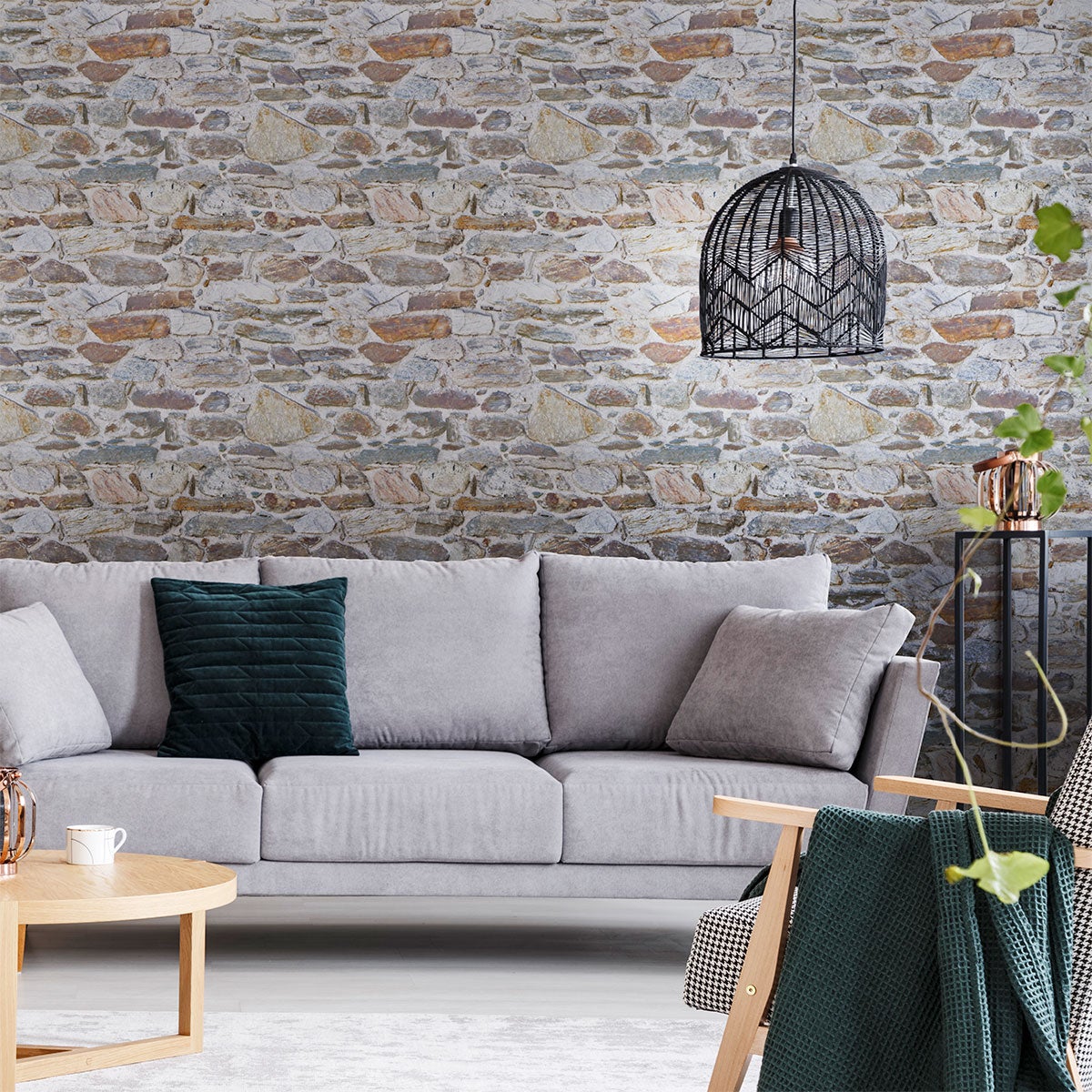 Adesivi pietre di Creuse - Sticker adesivo - adesivi murali - 60x60cm - 3