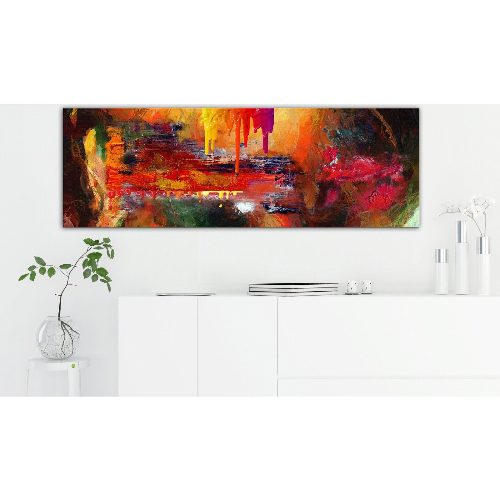 Tableau l'enfer étroit - 120 x 40 cm - 2