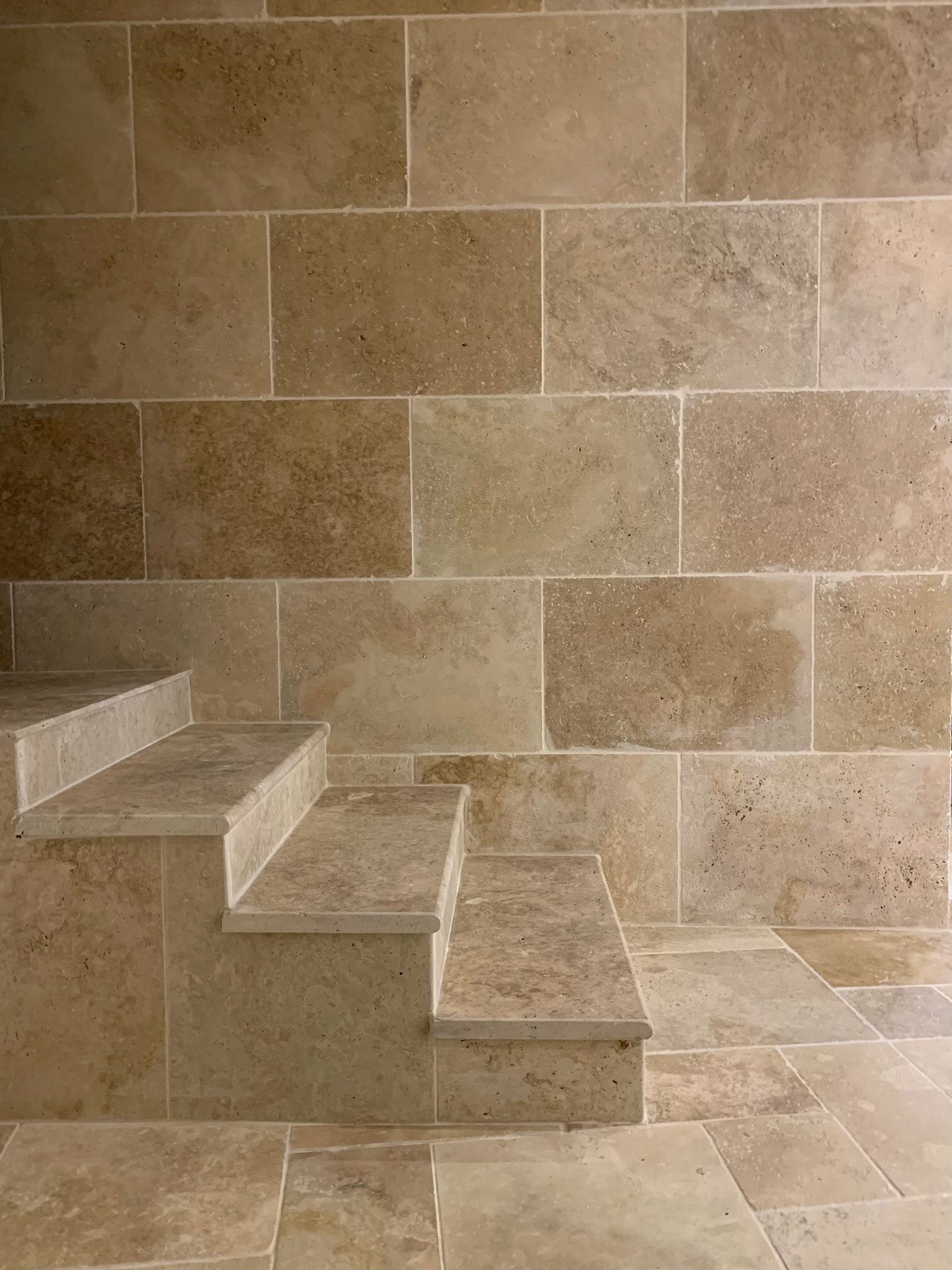 Travertin Premier choix - Mix Beige - 40x40/1,2cm - 4