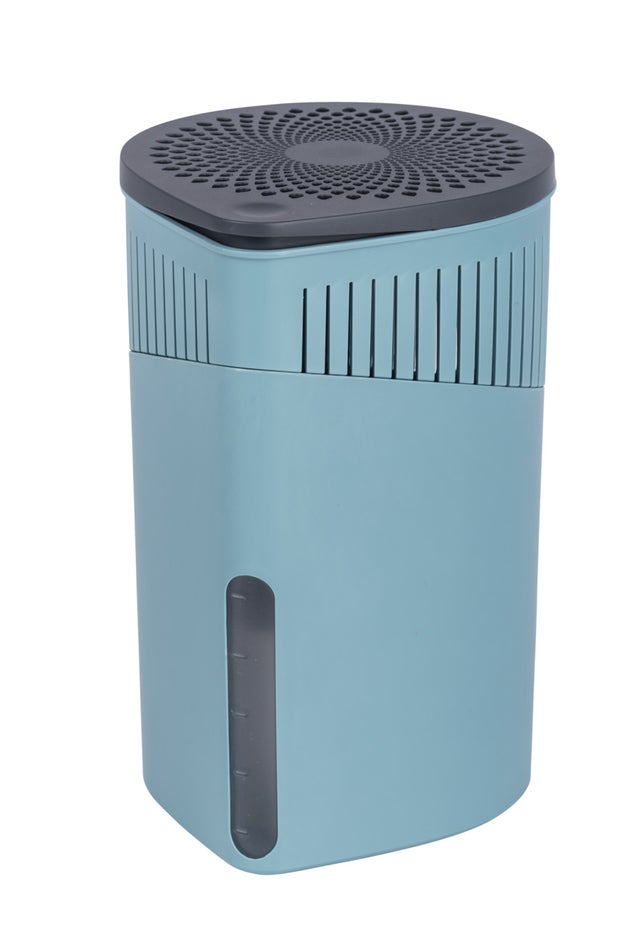 WENKO Déshumidificateur Drop Turquoise 1000 g, diminue l'humidité de l'air