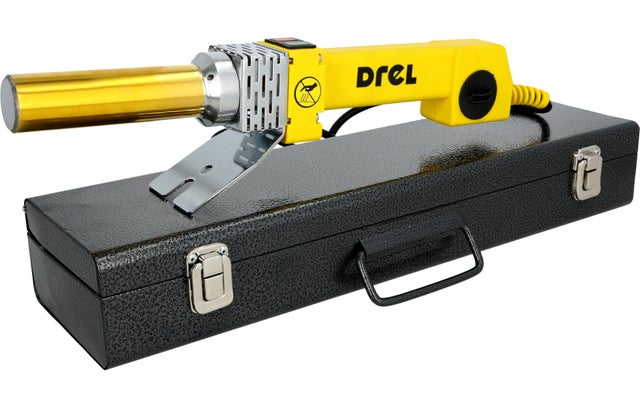 Zgrzewarka do rur DREL 800 W PE PP PB 16–32 mm z nasadkami i tubą 1 SZT.