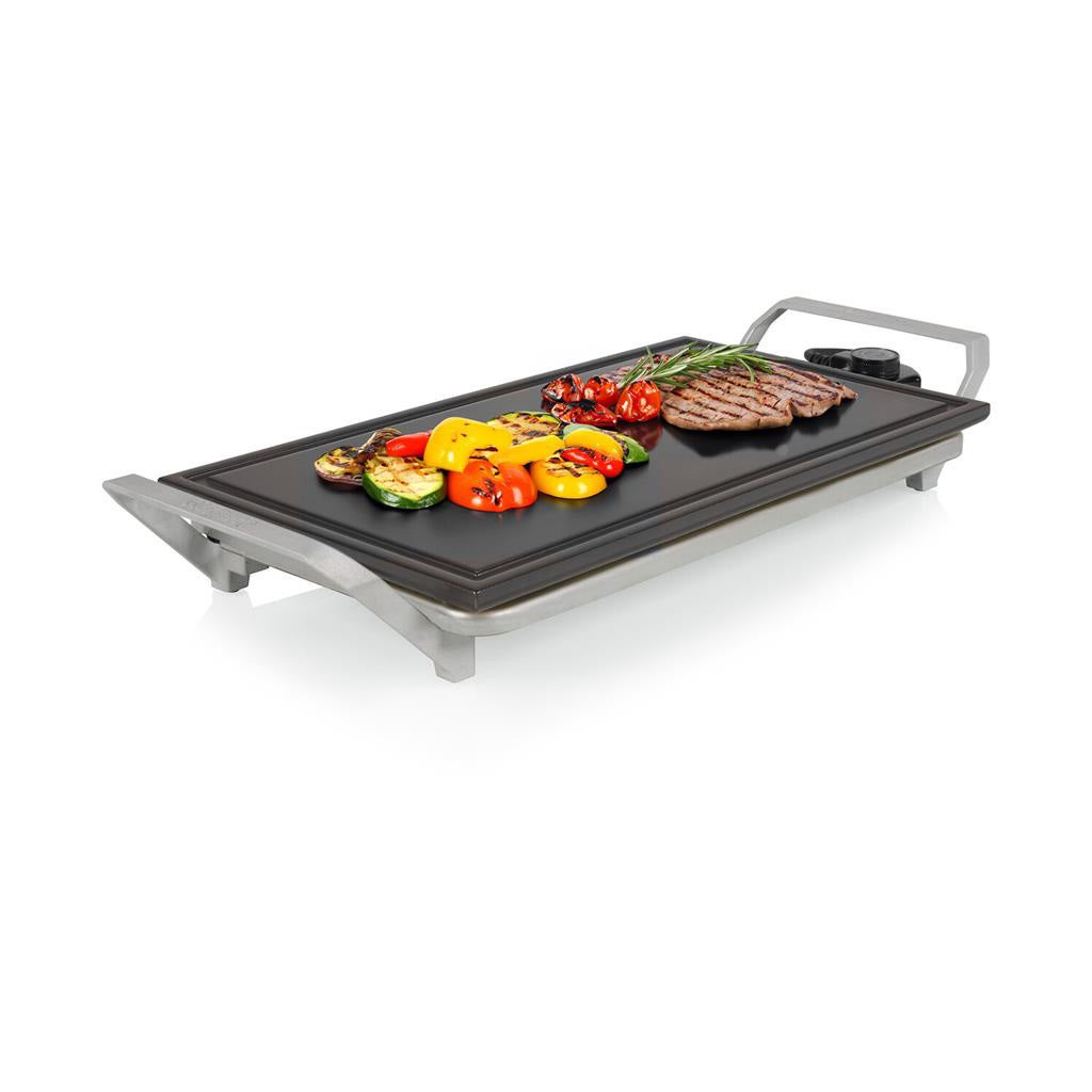 Princess Plancha Grill Piedra Natural 46X26cm Termostato 103150 , Leroy Merlin