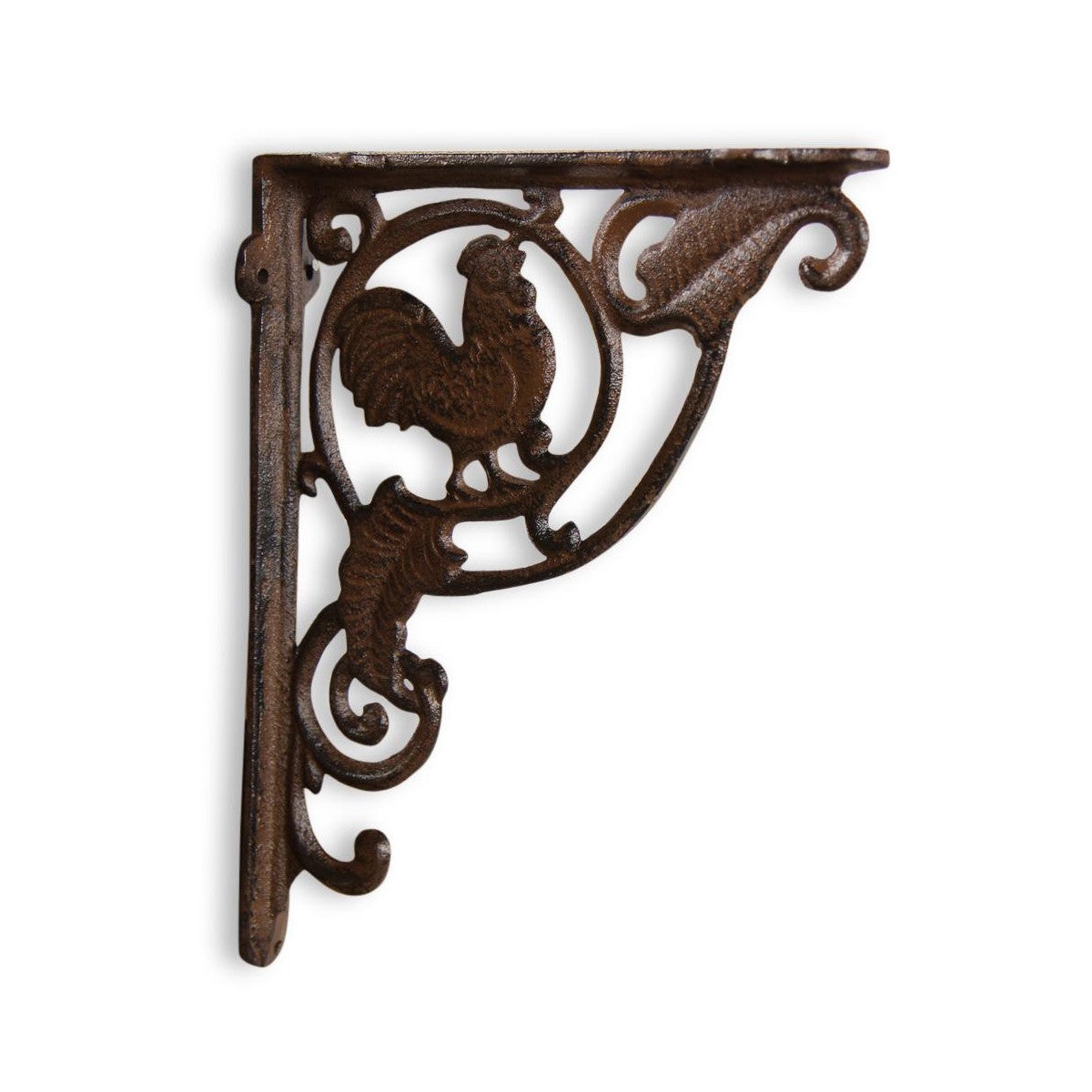 Crédence coq fonte Fonte Marron - Décoration d'Autrefois - 4