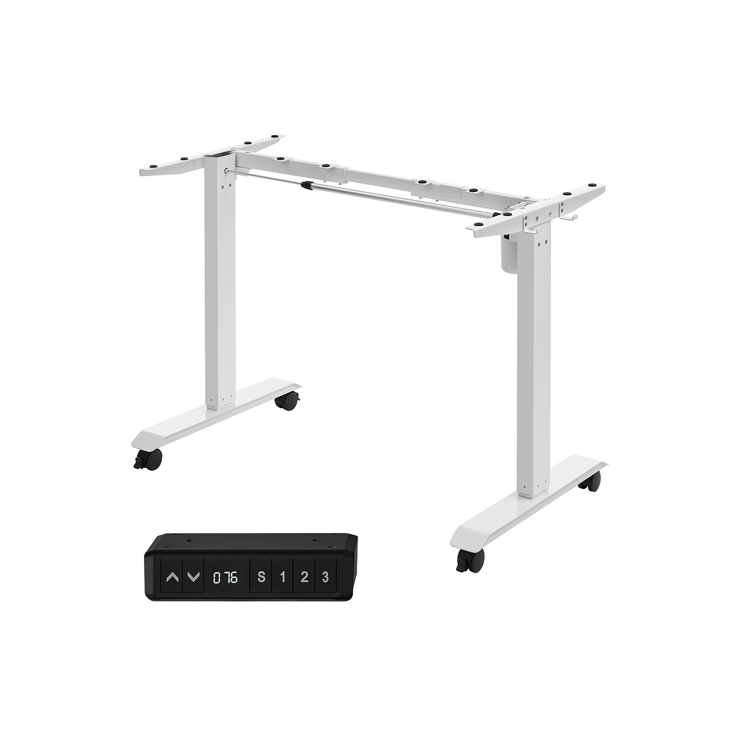 Support De Projecteur Sans Perçage - Hauteur Réglable 24-40cm - Rotation 360° - Compatible Mini Projecteurs