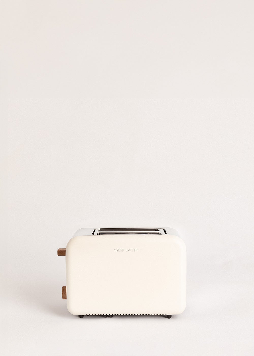 CREATE - Pack grille-pain TOAST RETRO + bouilloire KETTLE RETRO - Blanc cassé - 6