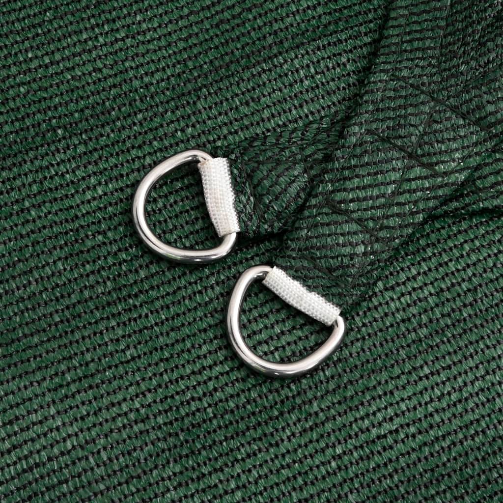 Maison Exclusive - Vela Parasole 160 g/m² Verde Scuro 2,5x3 m in HDPE - 8