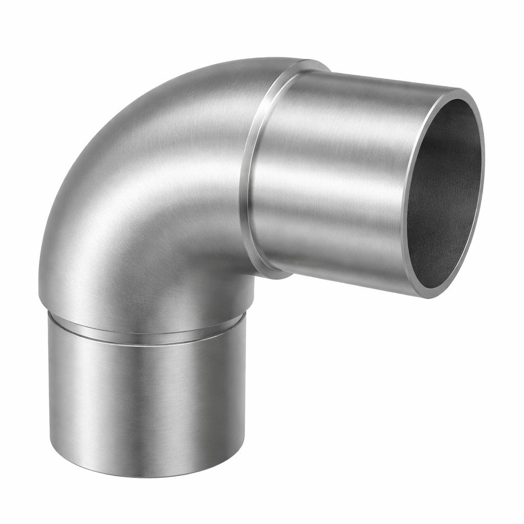 Kolanko 90 dla poręczy balustrady fi42,4 x 2,0 mm, AVIS, stal kwasoodporna, szlifowane