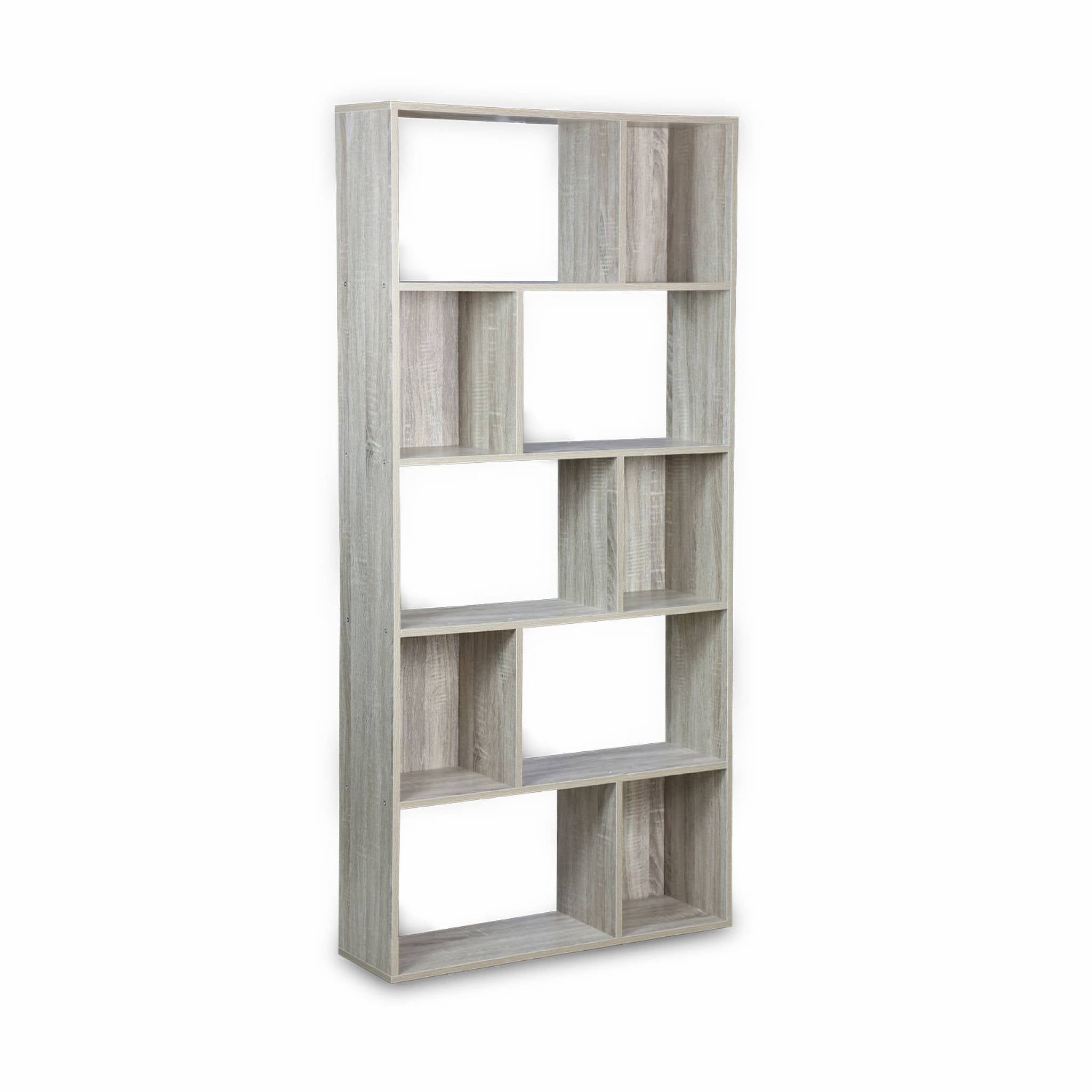 Libreria A 5 Ripiani 159 X 45 X 23,5 Cm Scaffale In Design Moderno Mobile Portaoggetti Per Soggiorno Bianco 84832972
