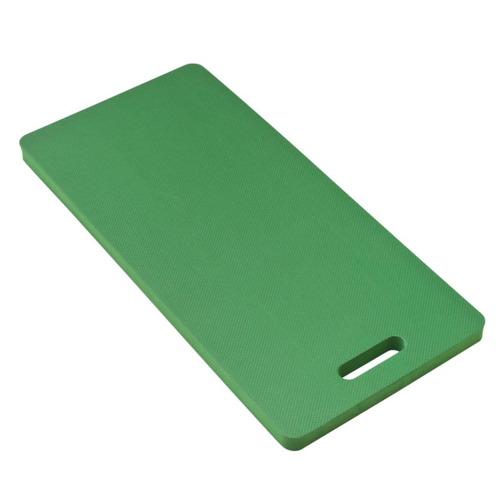 Coussin en mousse taille XL, protège-genoux, coloris vert - 80 x 38 x 3 cm - Nature - 5