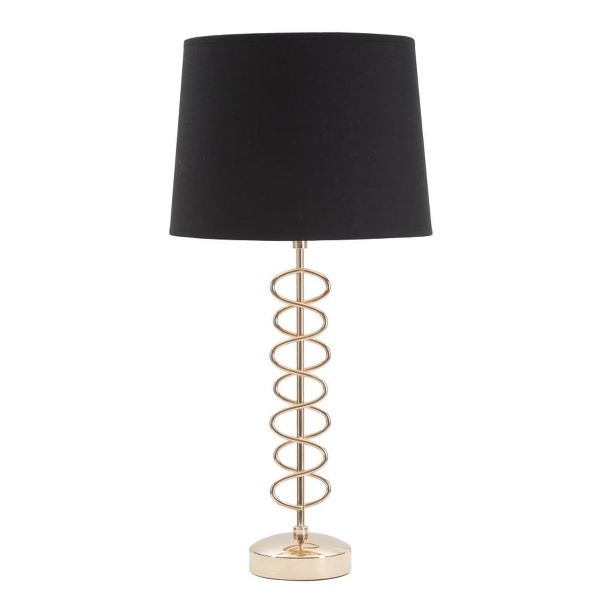 Lampa Stołowa Doniur, Metal, Czarny, Seven Design