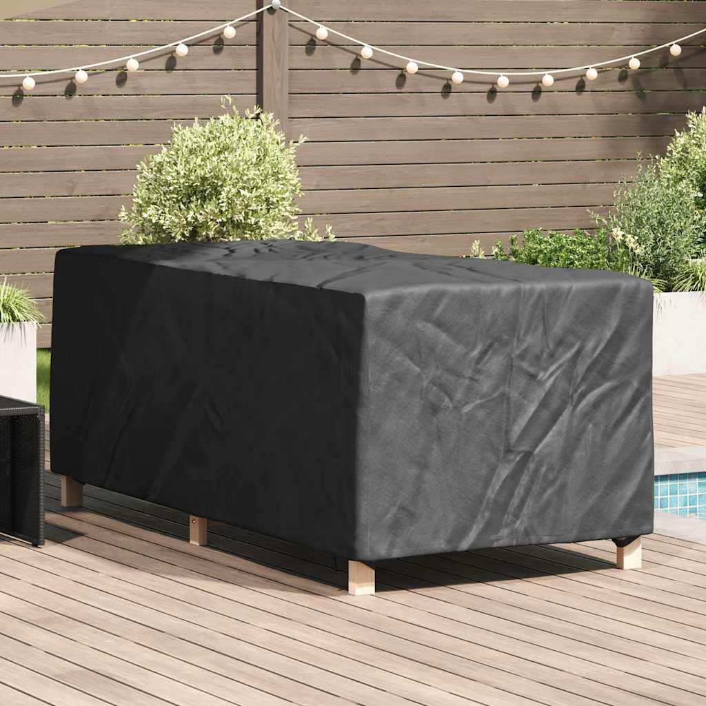 Housse Pour Mobilier D'extérieur Noir 300 X 110 X 70 Cm 420D VidaXL
