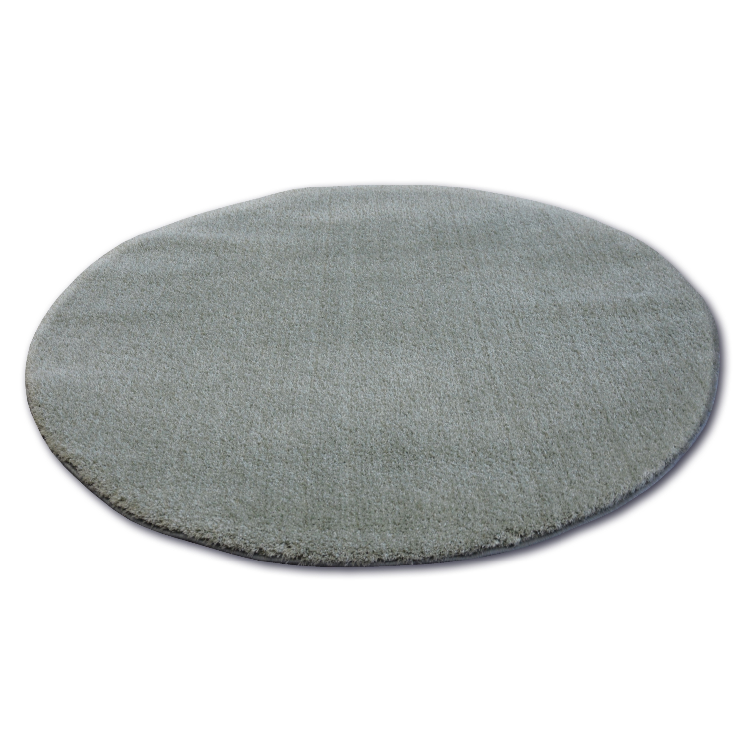 Dywan koło SHAGGY MICRO zieleń koło 100 cm