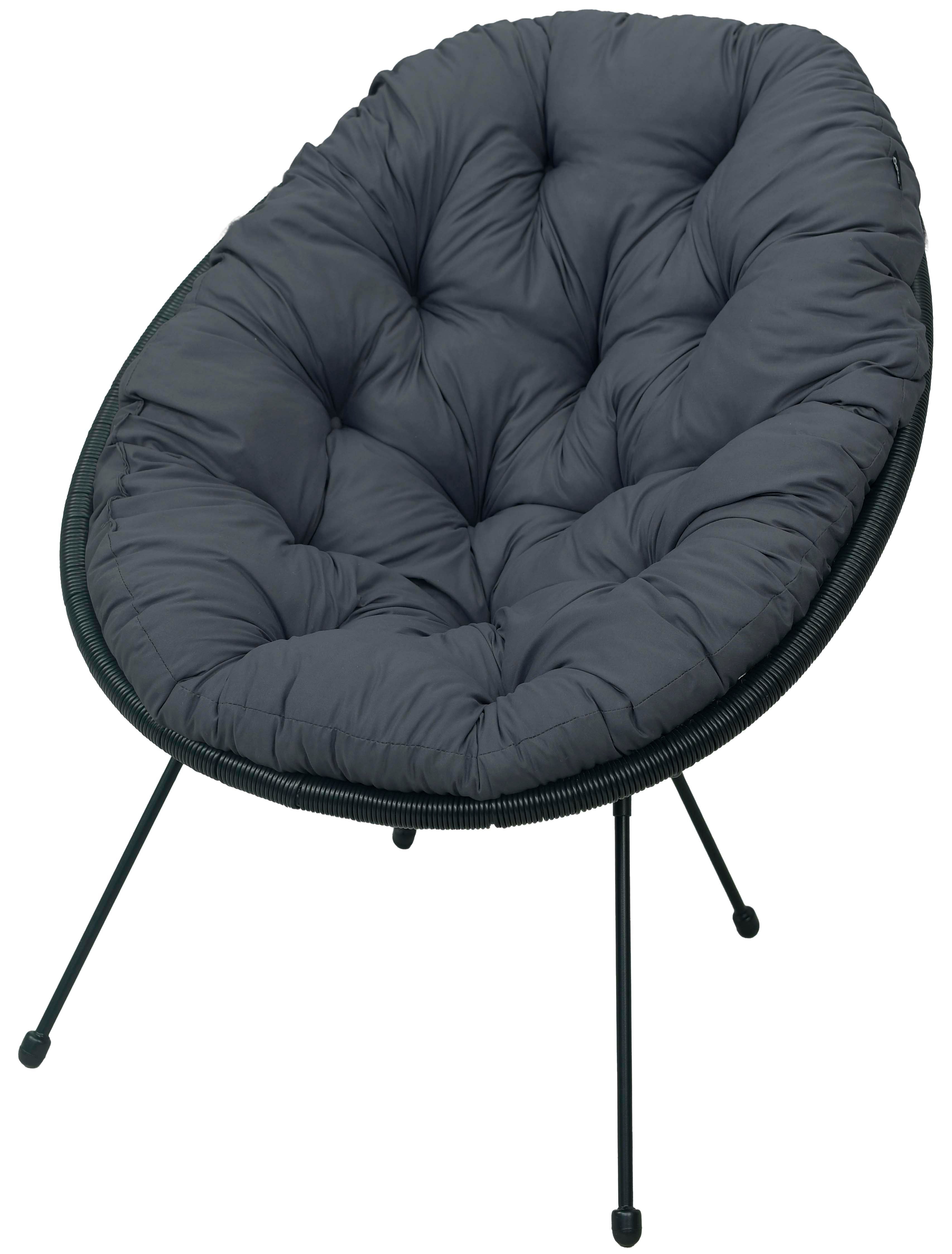 Poduszka na fotel żyłkowy Acapulco AMPO szary 1 szt.