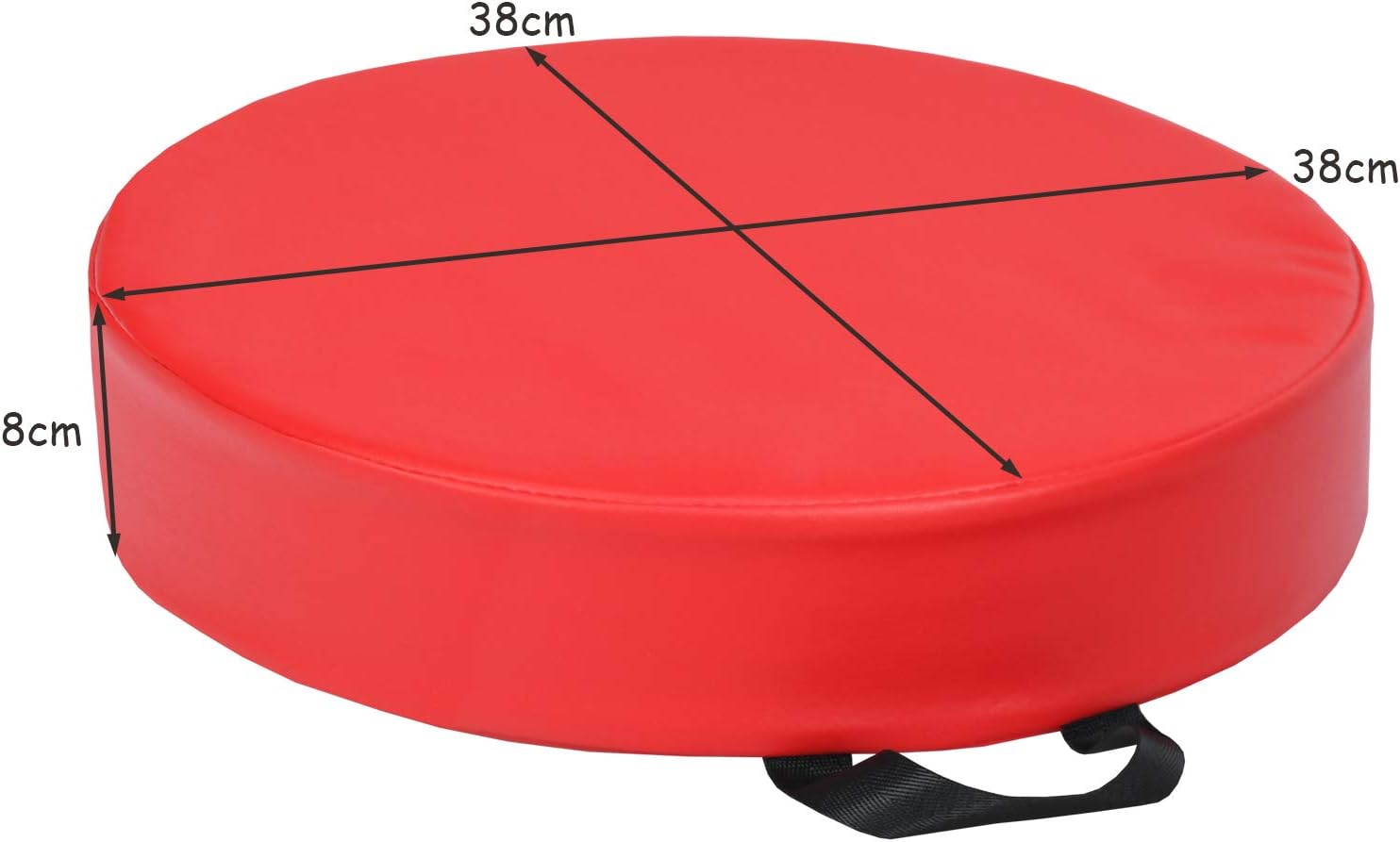 Lot de 6 Coussins de Chaise pour Enfant avec Poignées Coussins D'ass Multicolores - 5