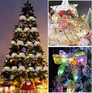 2 rotoli di nastro decorativo con foglie artificiali, per fai da te, matrimonio, artigianato, giardino, parete, comunione, battesimo, 5 mm x 10 m, arancione