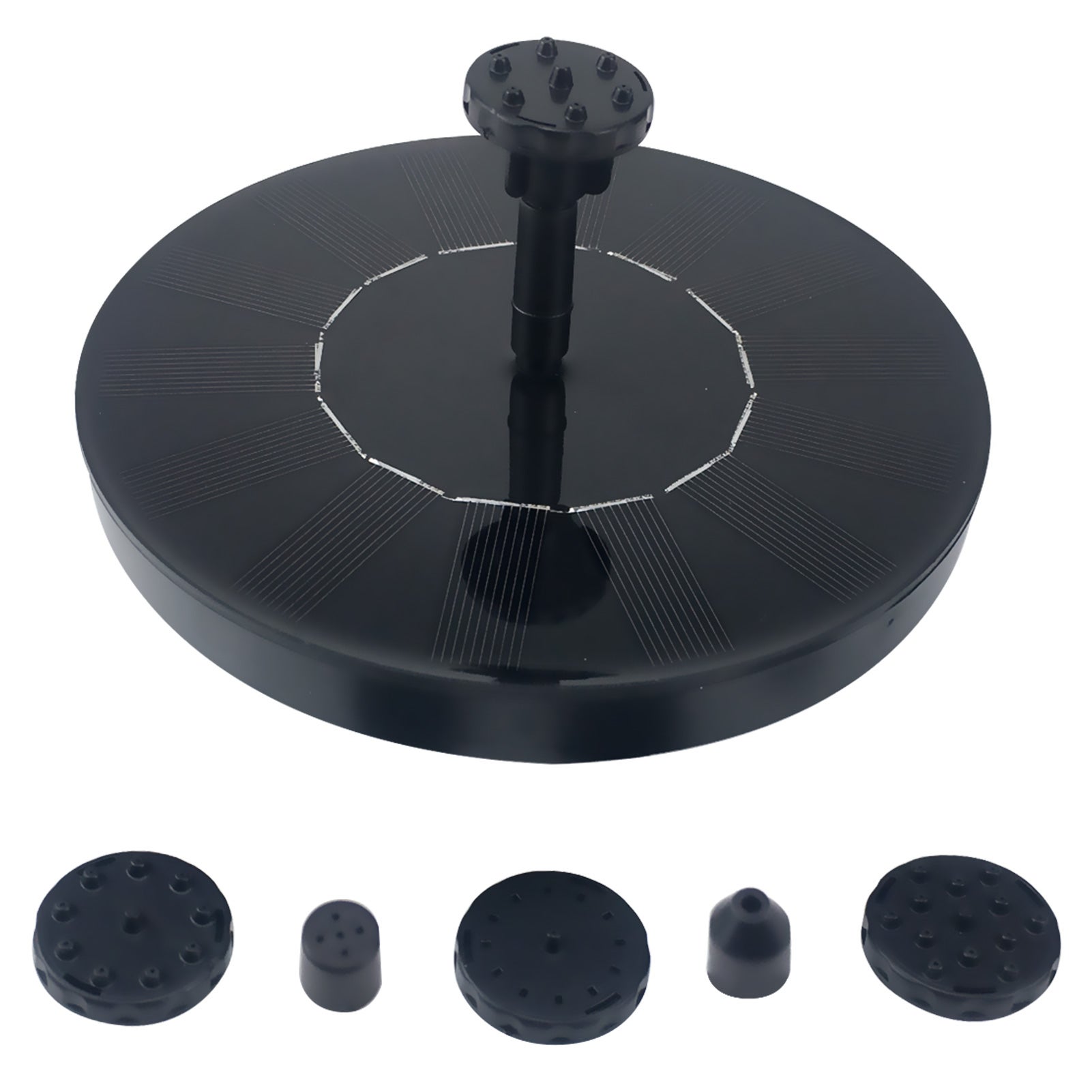 Solaire fontaine pompe à eau pour bain d'oiseaux solaire alimenté Water — free download
