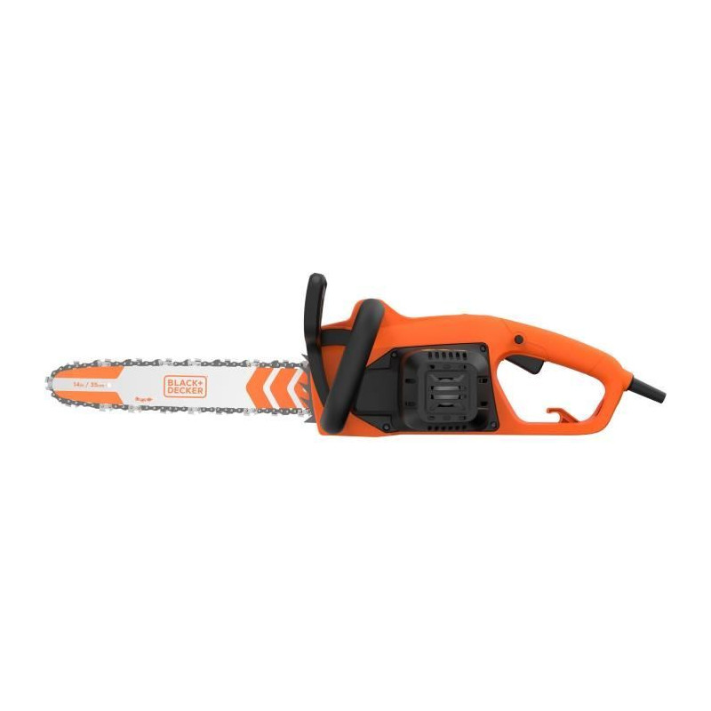 Tronçonneuse Filaire - BLACK+DECKER - BECS1835-QS - 1800 W - 35 cm - Tendeur de chaîne sans outil - 2