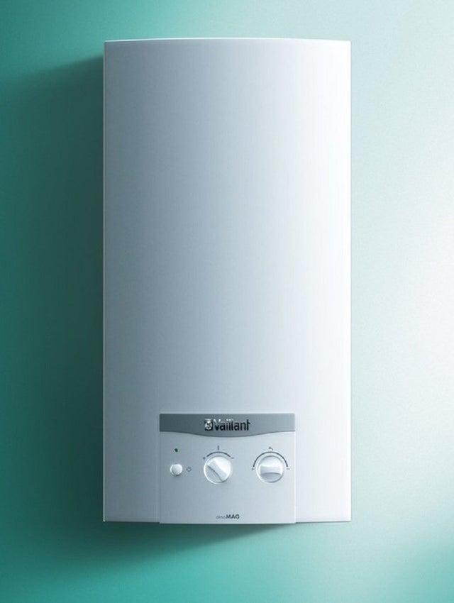 Scaldabagno a Gas GPL Camera Aperta Vaillant atmoMAG mini 114/1 I (P-IT) Low NOx 11 LT zasilanie a batteria Gpl 18-Kw