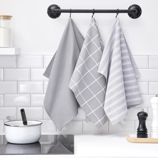 Torchons De Cuisine Doux Et Absorbants - Motif à Pois Arc-en-ciel - 71,1 X 45