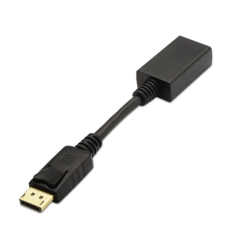 AISENS A125-0134 cavo e adattatore video 0,15 m DisplayPort HDMI Nero | Leroy Merlin