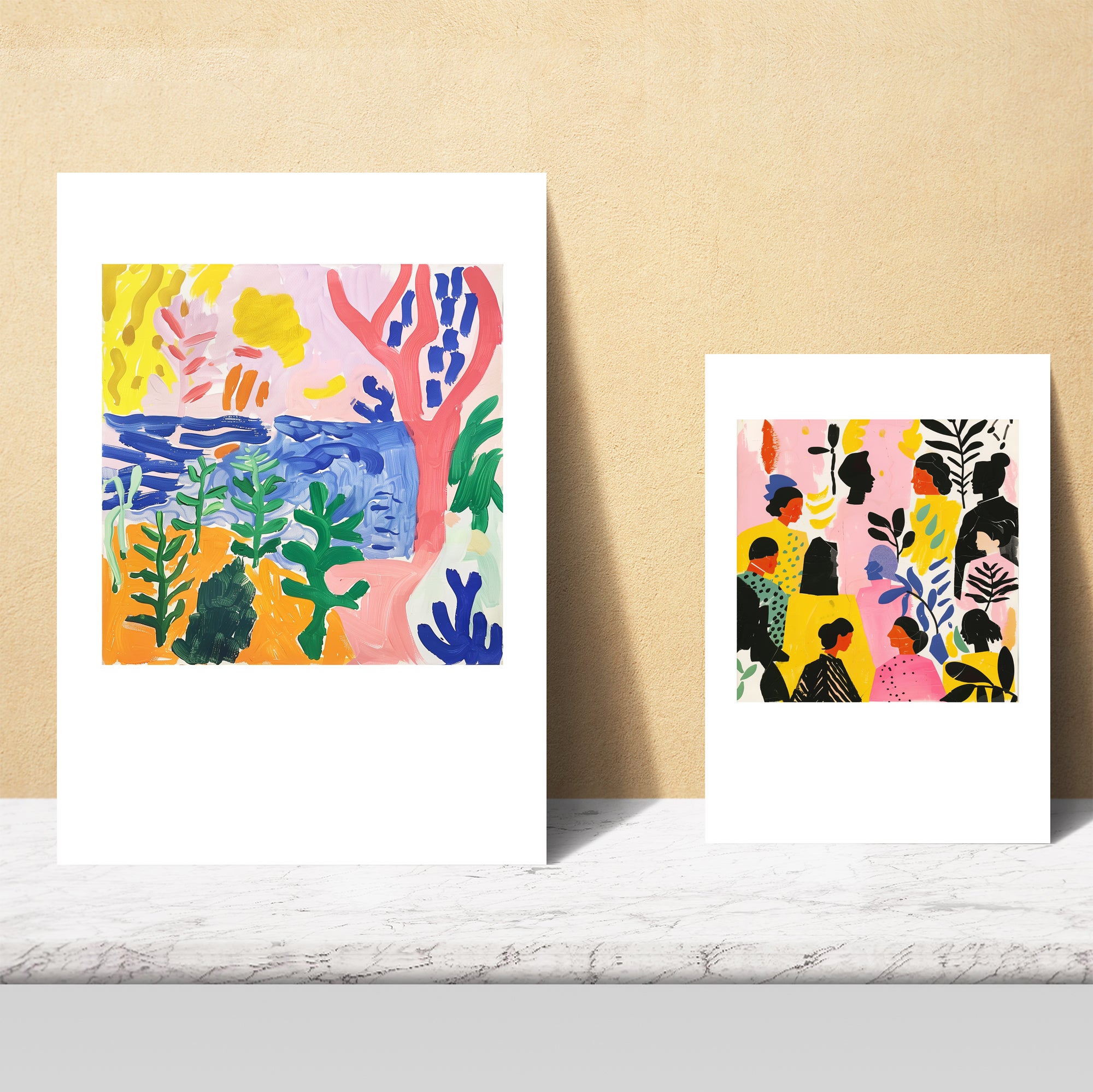 Nacnic Lot De 6 Affiches Matisse Coloré - 3