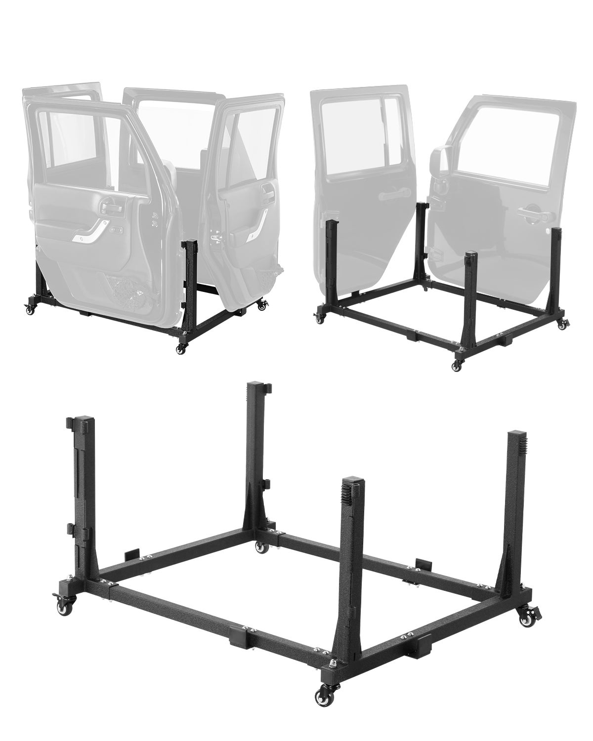 Koszyk dla Jeep Wrangler JK JL/Gladiator JT 2007-2023 JK JL/Gladiator JT VEVOR