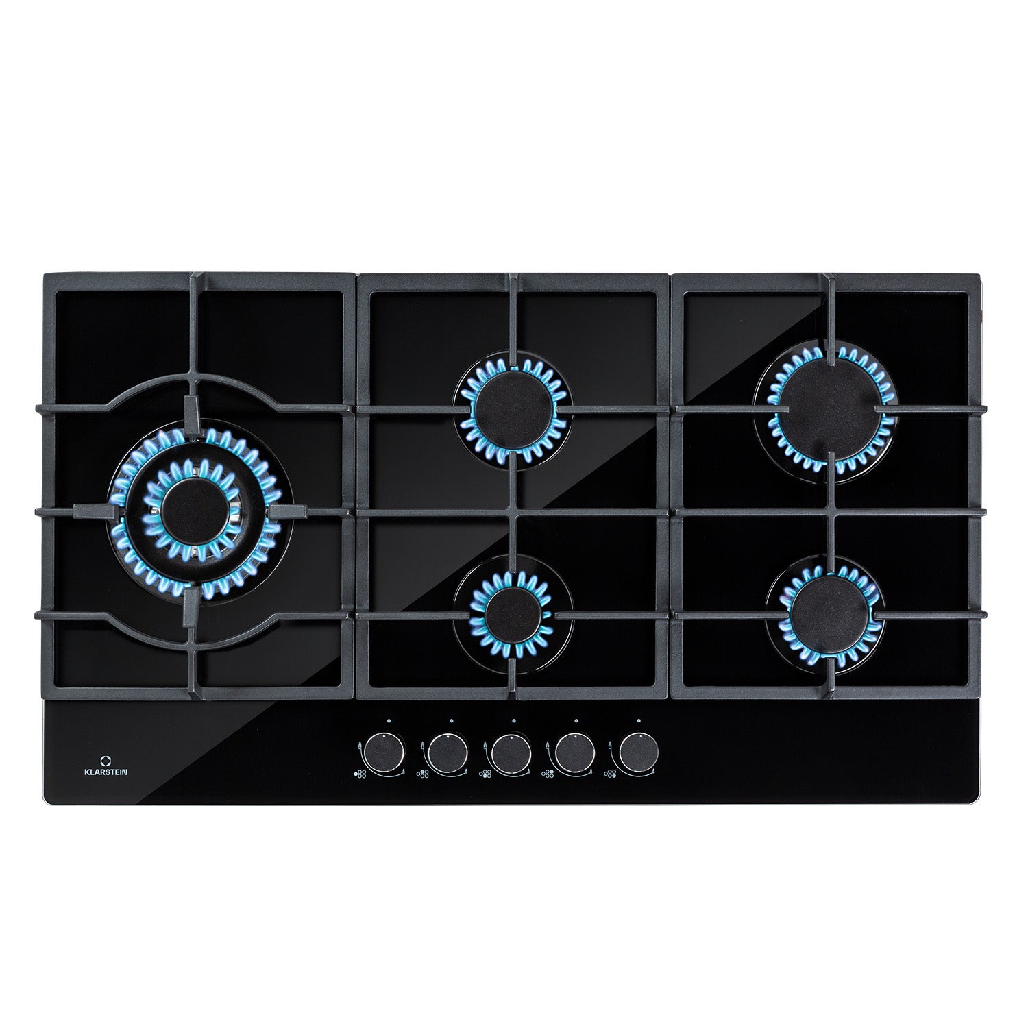 Plaque gaz 5 feux encastrable Klarstein 90 cm tables de cuisson — free download