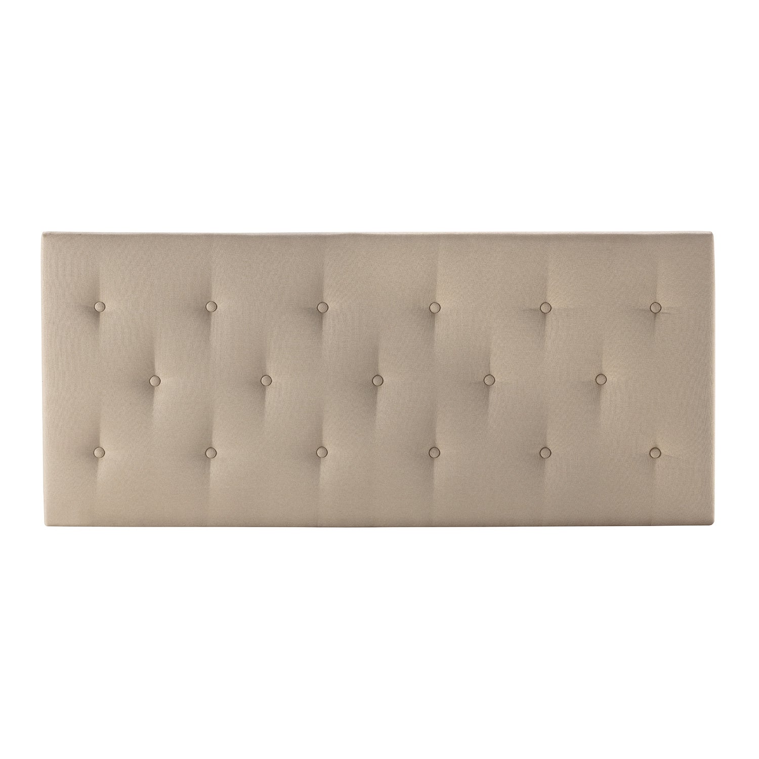 Cabecero tapizado Turin 150x60 cm color Beige - 3