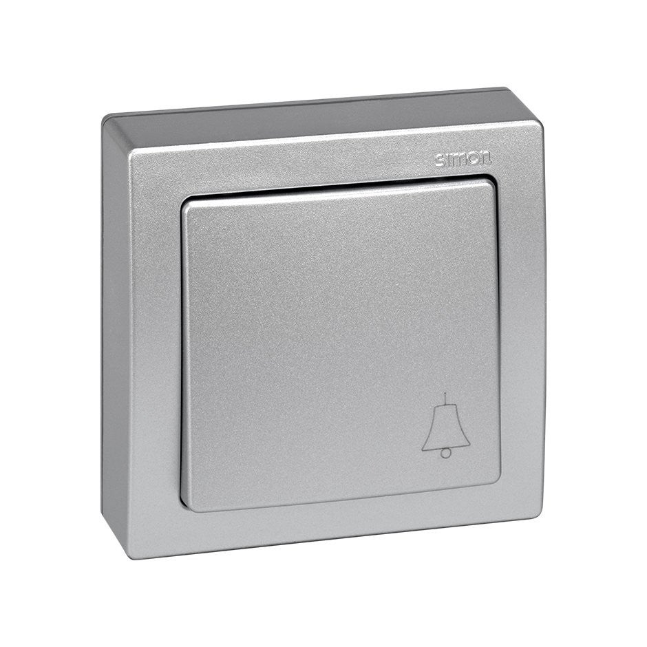 Pulsante SIMON 73 LOFT in alluminio - 2