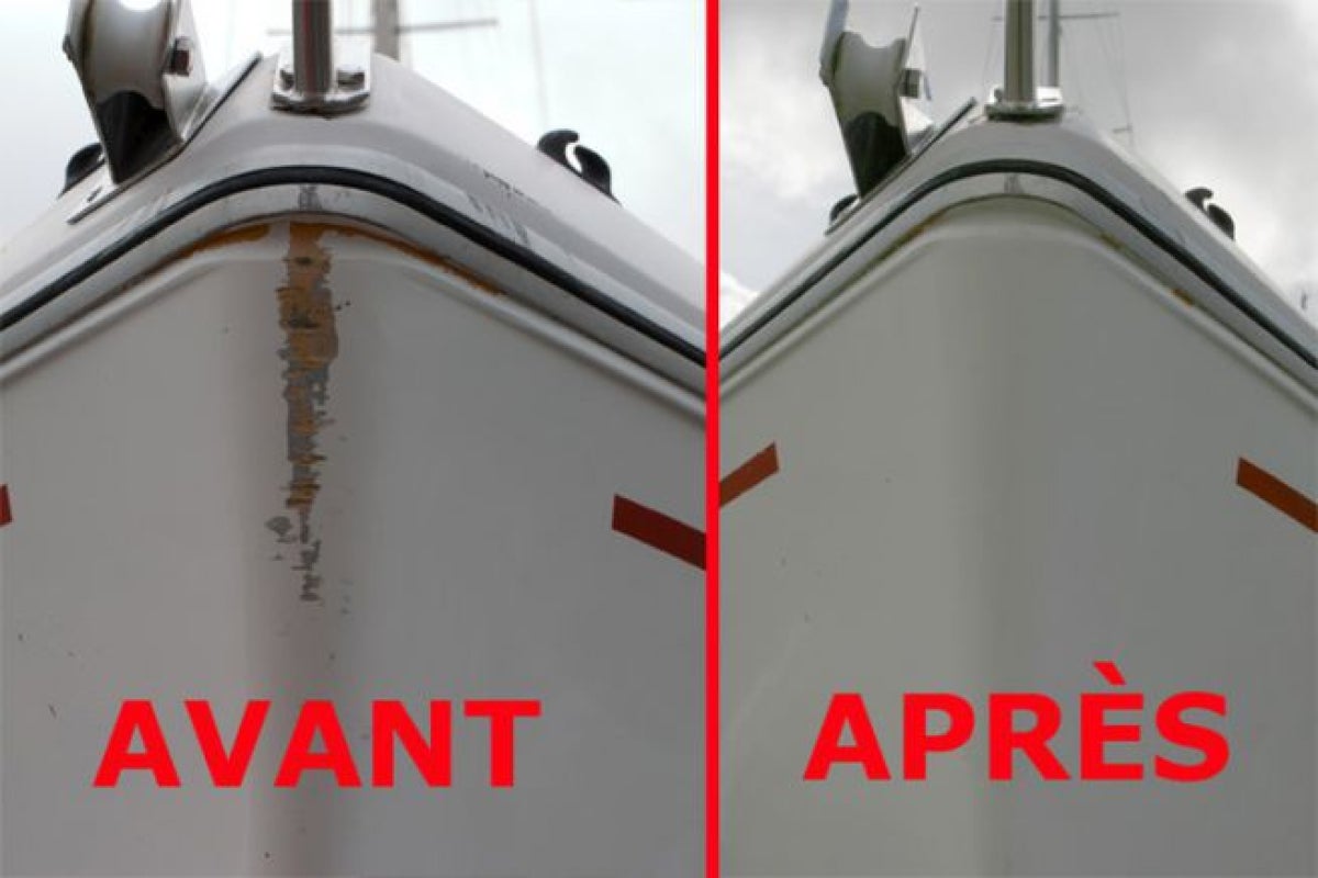 Gelcoat Blanc Gel Coat Bateau 5 kg + Catalyseur + Pipette de Dosage. Peinture bateau, Made in France - 3