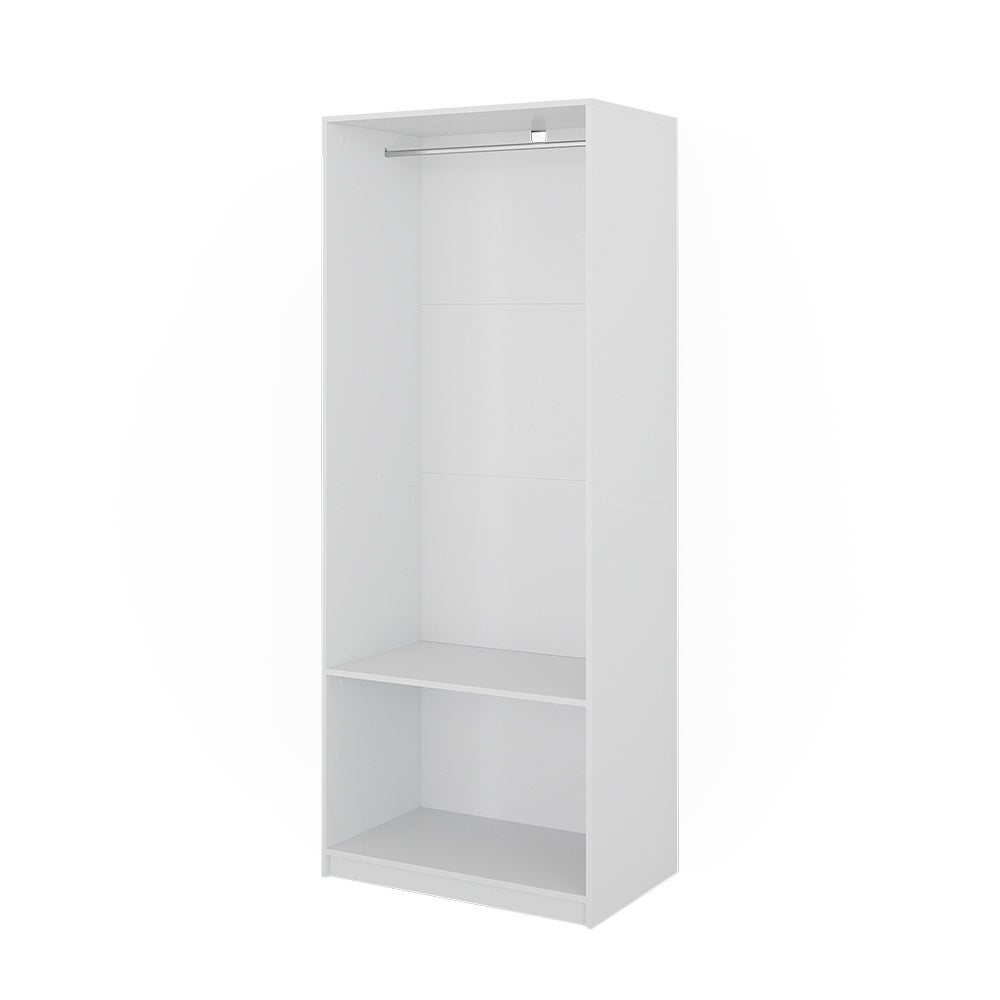 Armoire-penderie VICCO GUEST, ouverte, mobile, étagère, penderie, armoire, blanc - Maison